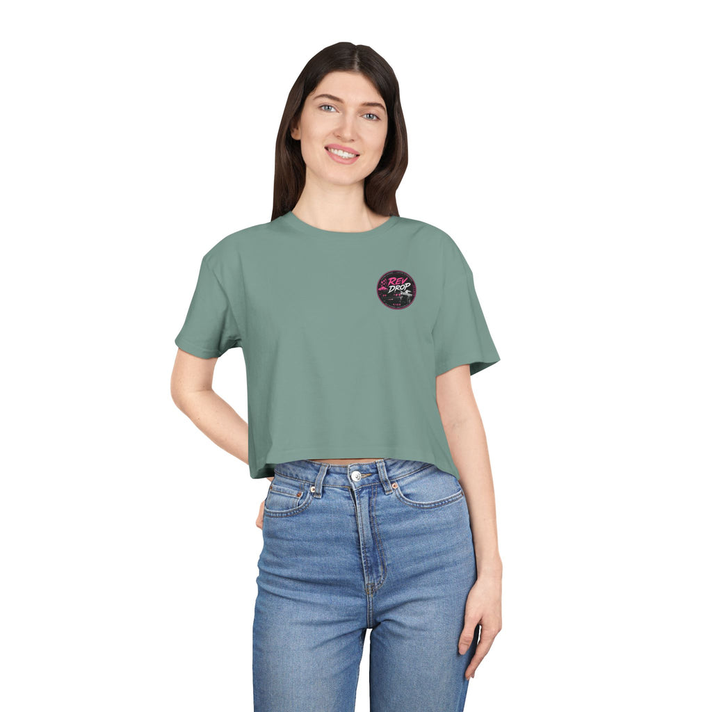 RevDrop Angel vs Devil Ladies Crop Top