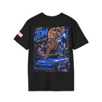 T-Shirt — Retro Diner Badge Graphic Chest Tee