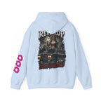 Red Riptide 'Death on Wheels' Hoodie — Graphic Horror Car Pullover