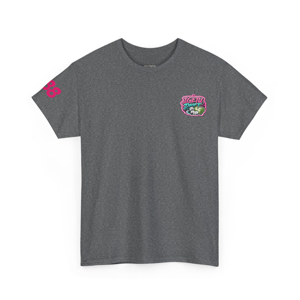 Red Roo Retro Muscle Car Tee