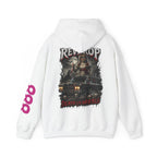 Red Riptide 'Death on Wheels' Hoodie — Graphic Horror Car Pullover