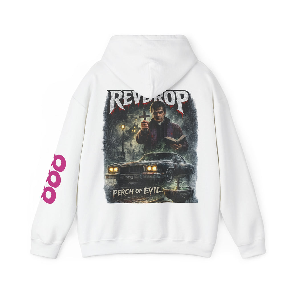 Perch of Evil Graphic Hoodie — Revrop Horror Band Pullover
