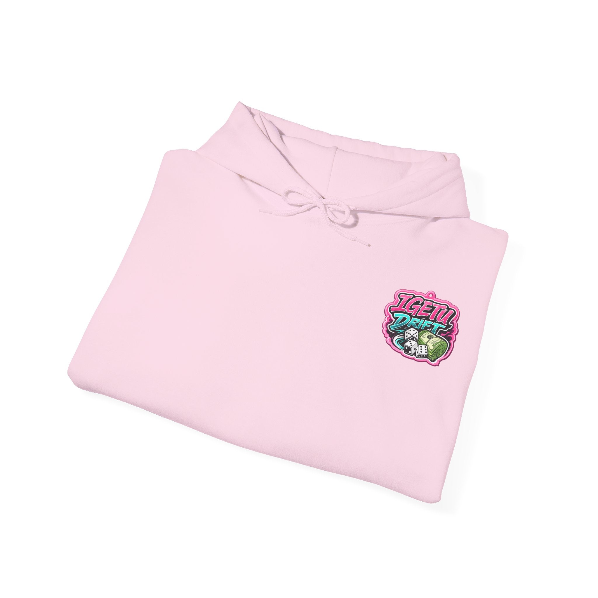 RevDrop Vintage Racing Hoodie — Retro Car Logo Pullover