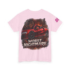 Graphic Tee — 'Worst Nightmare' Red Sports Car Streetwear T-Shirt