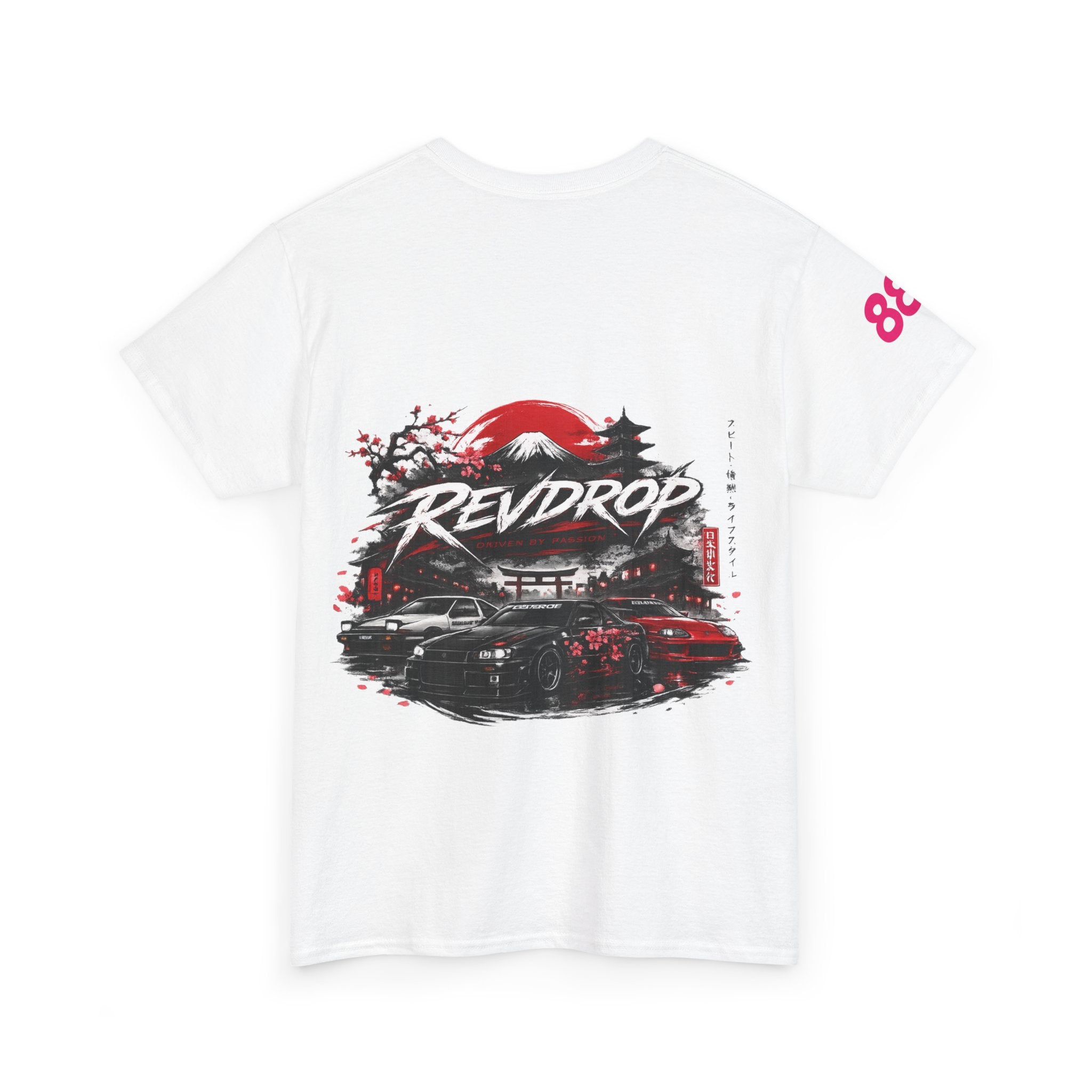 RevDrop JDM Car Graphic Tee — Japanese Street Racing Inspired T-Shirt