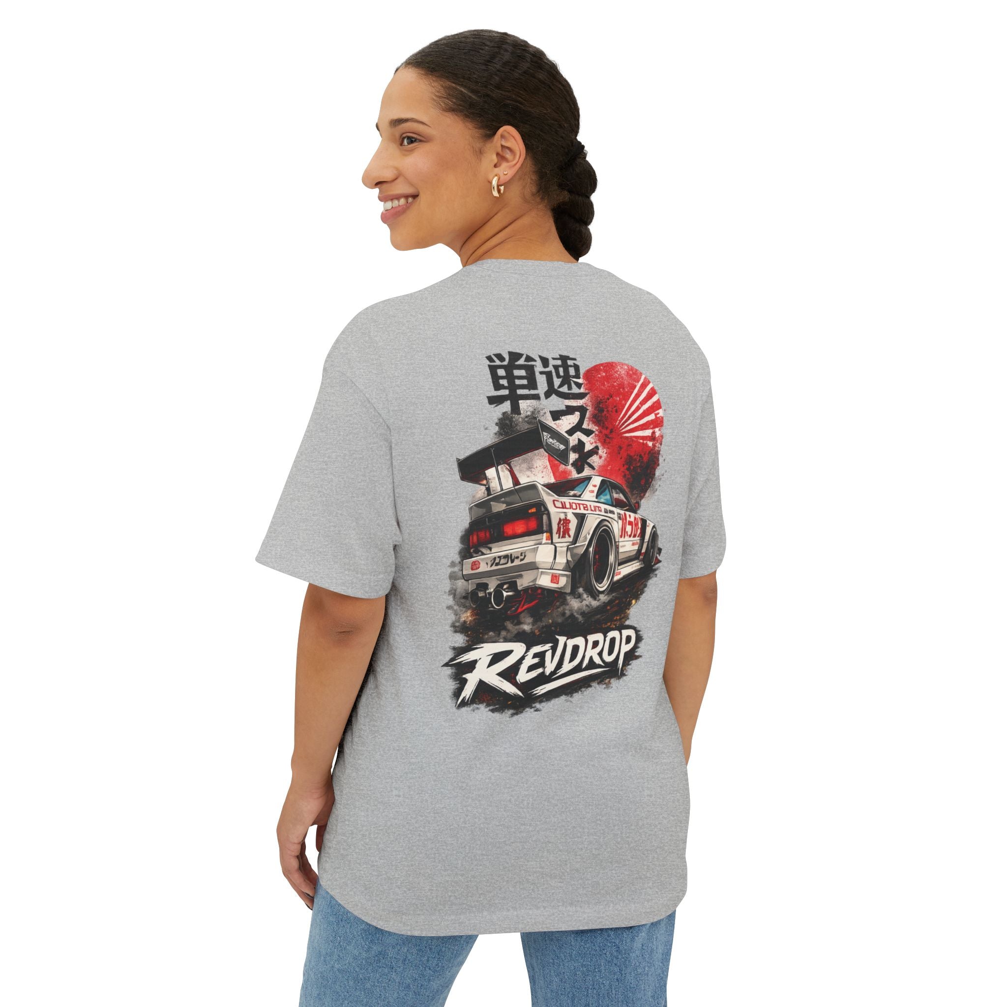 Drift Racer Tee — Japanese Retro Car Graphic T-Shirt