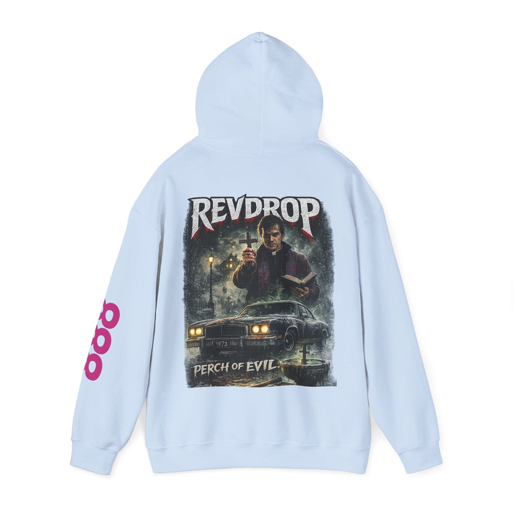 Perch of Evil Graphic Hoodie — Revrop Horror Band Pullover