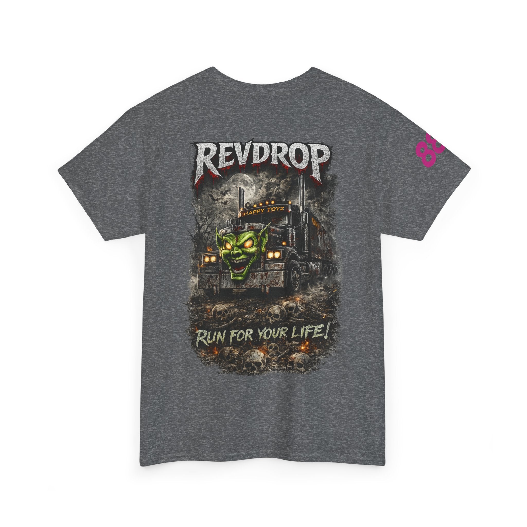 Band Tee — RevDrop "Run For Your Life" Graphic T-Shirt