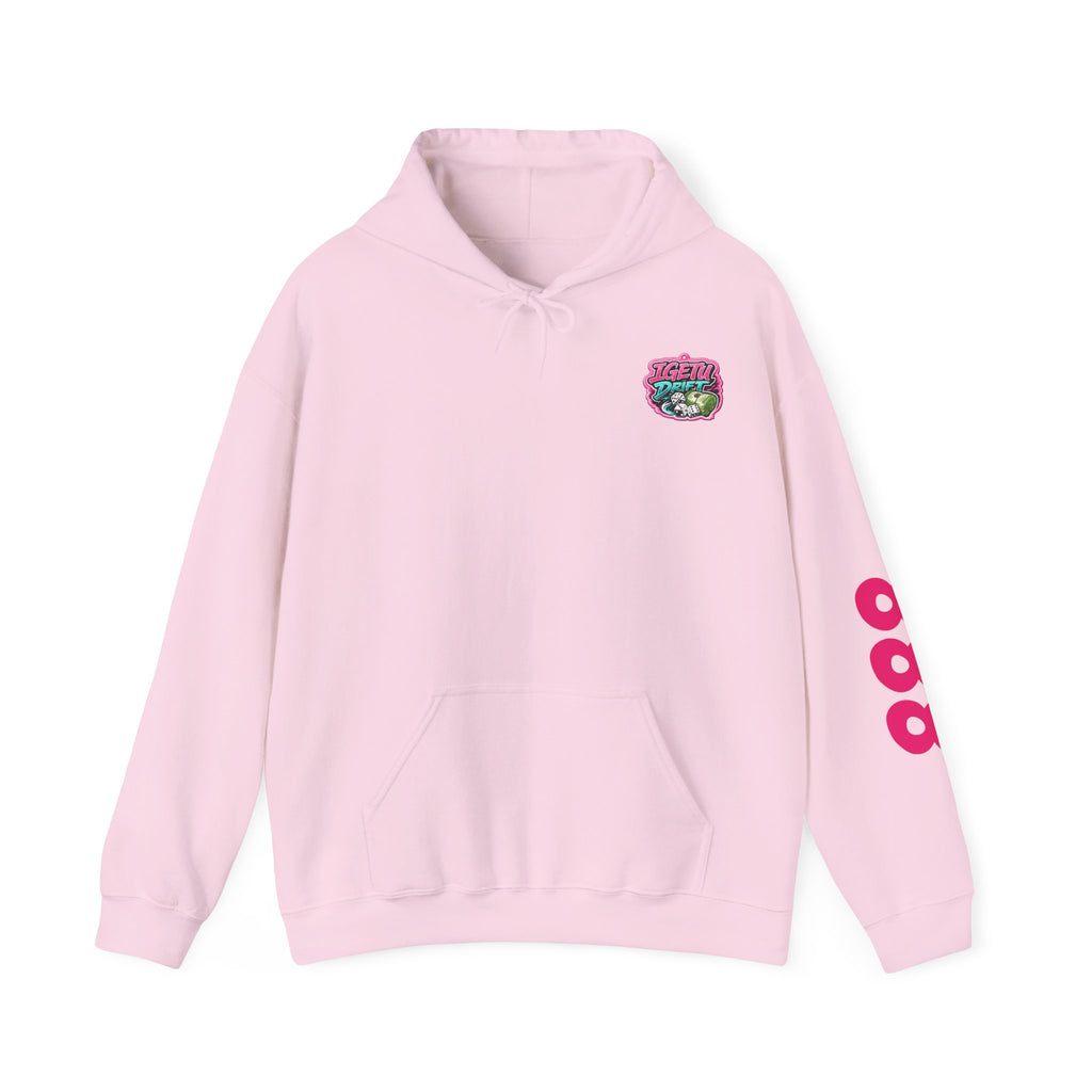 RivetRoo Retro Car Hoodie — Vintage Skyline Racing Graphic