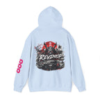 RevDrop Samurai Racing Hoodie — Japanese Demon Mask Graphic Streetwear
