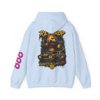 Hoodie — Retro Drop “Sweet to the Last Drop” Monster Car Graphic