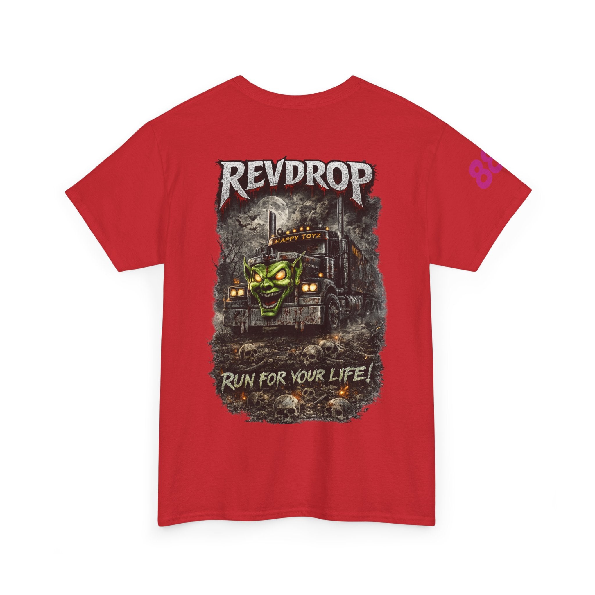 Band Tee — RevDrop "Run For Your Life" Graphic T-Shirt