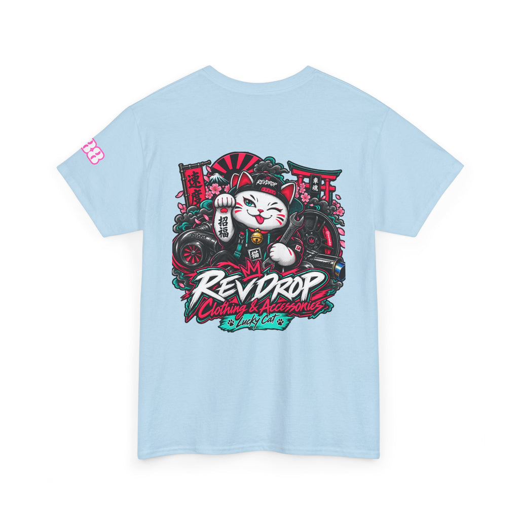 RevDrop Lucky Cat Boost Unisex Graphic Tee