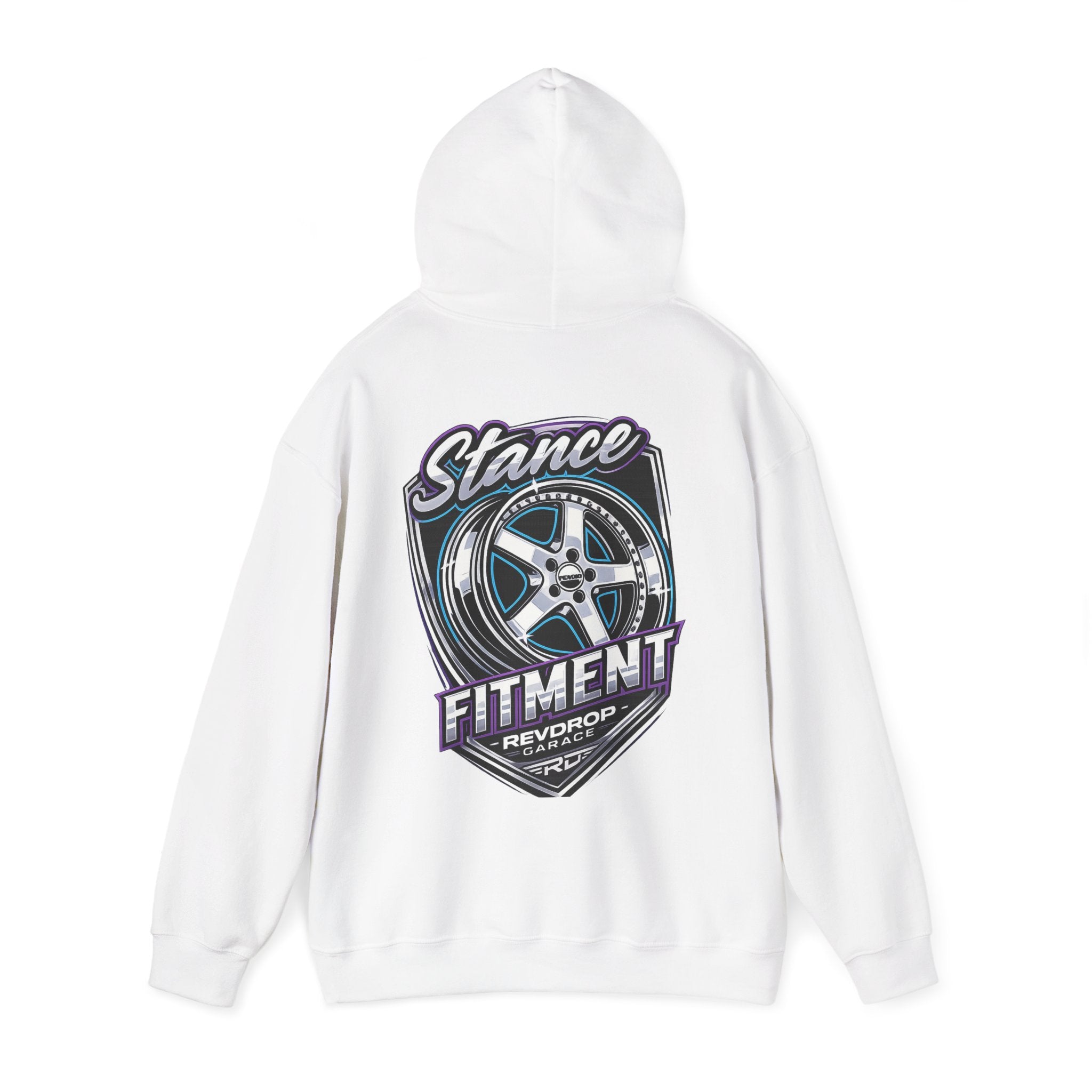 Hoodie — REVDROP Stance Fitment Car Wheel Graphic Pullover