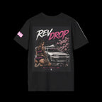 Retro Dream Logo T-Shirt — Vintage 80s Neon Chest Patch Tee