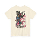 Samurai Oni Tee — 'REVDROP' Japanese Warrior Graphic T‑Shirt