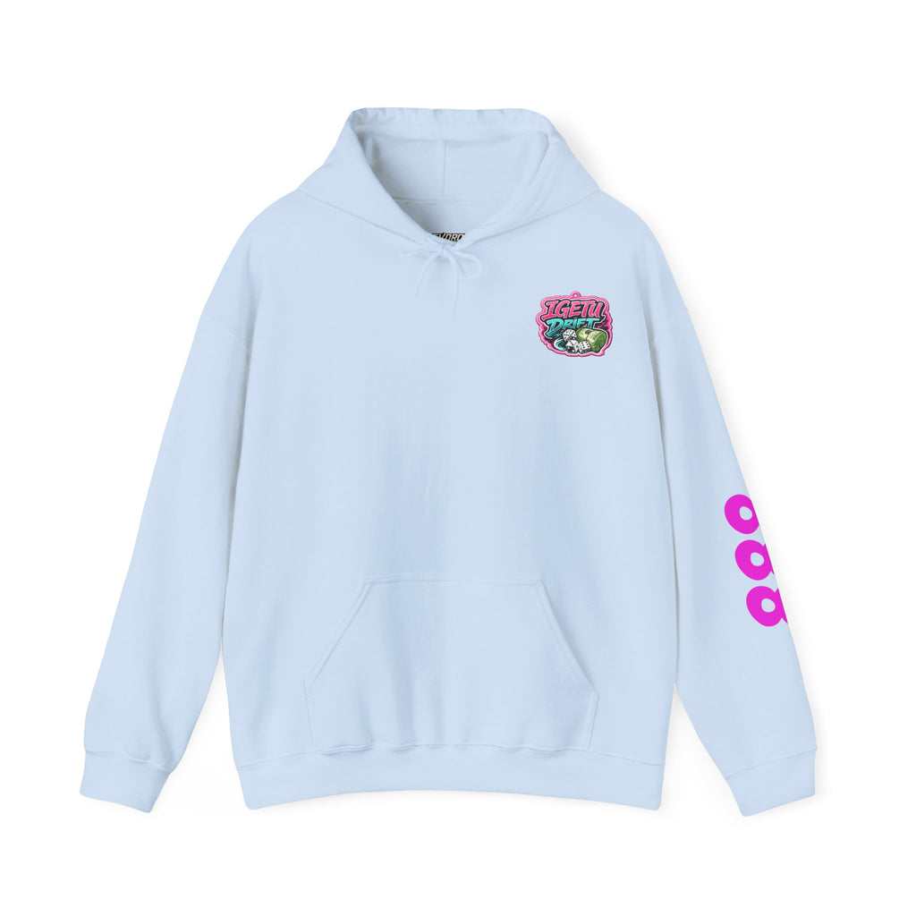 Ravedrop Racing Graphic Hoodie – Streetwear Car Club Pullover