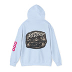 RevDrop Vintage Racing Hoodie — Retro Car Logo Pullover
