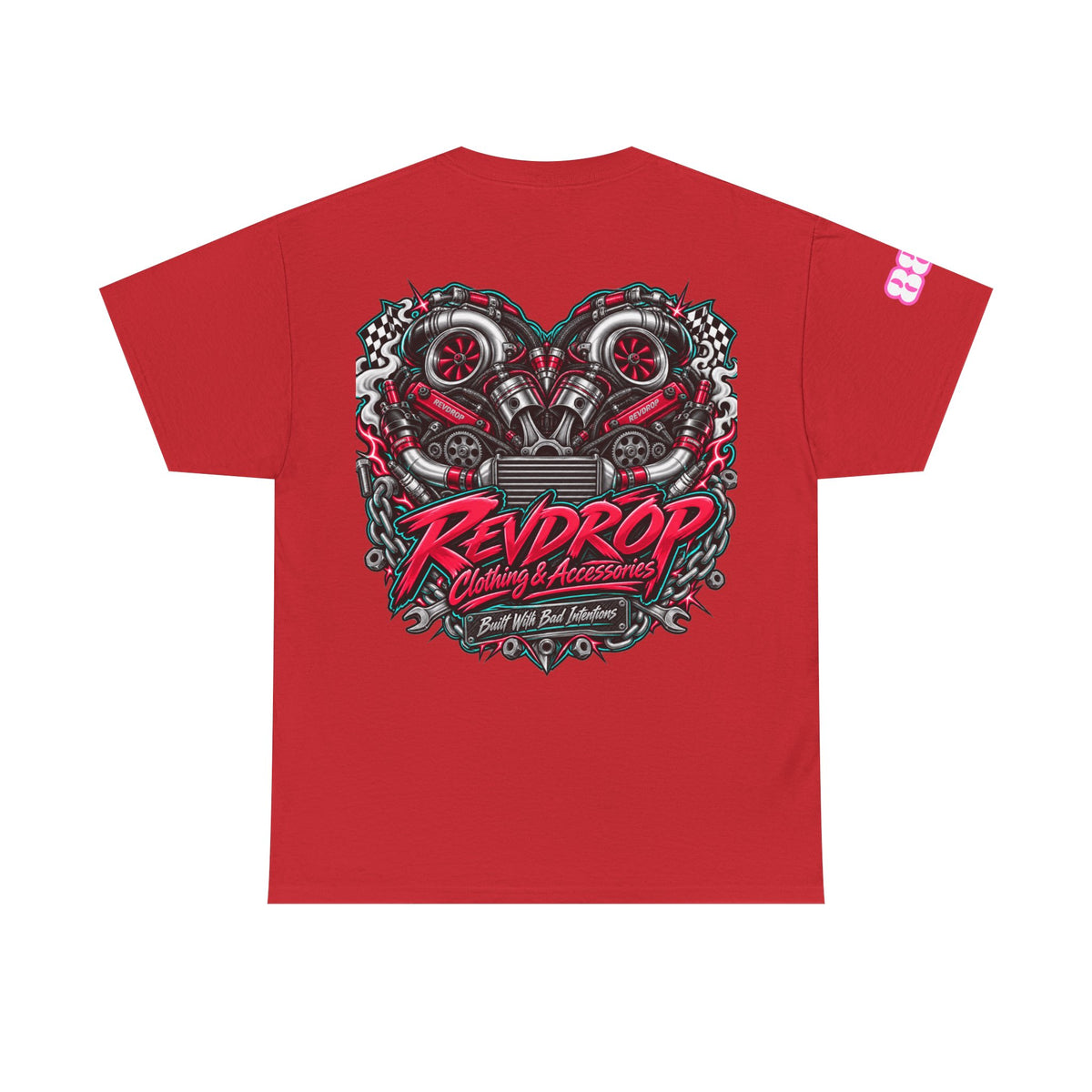 RevDrop Built With Bad Intentions Unisex Graphic Tee