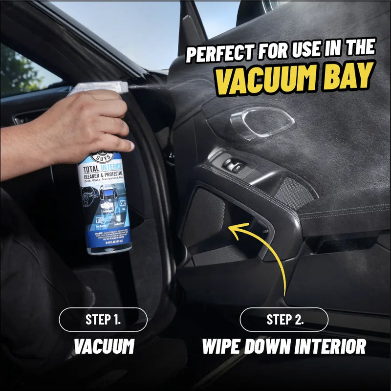 Chemical Guys Car Washing Kit - Automotive Accessories, Car Detailing Products with Speed Wipe Quick Detailer, Total Interior Cleaner, Streak-Free Glass Cleaner, Tire Shine, Trunk Organizer, Microfiber Towels, On-The-Go Storage Bag