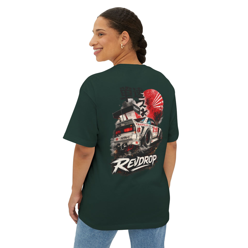 Drift Racer Tee — Japanese Retro Car Graphic T-Shirt