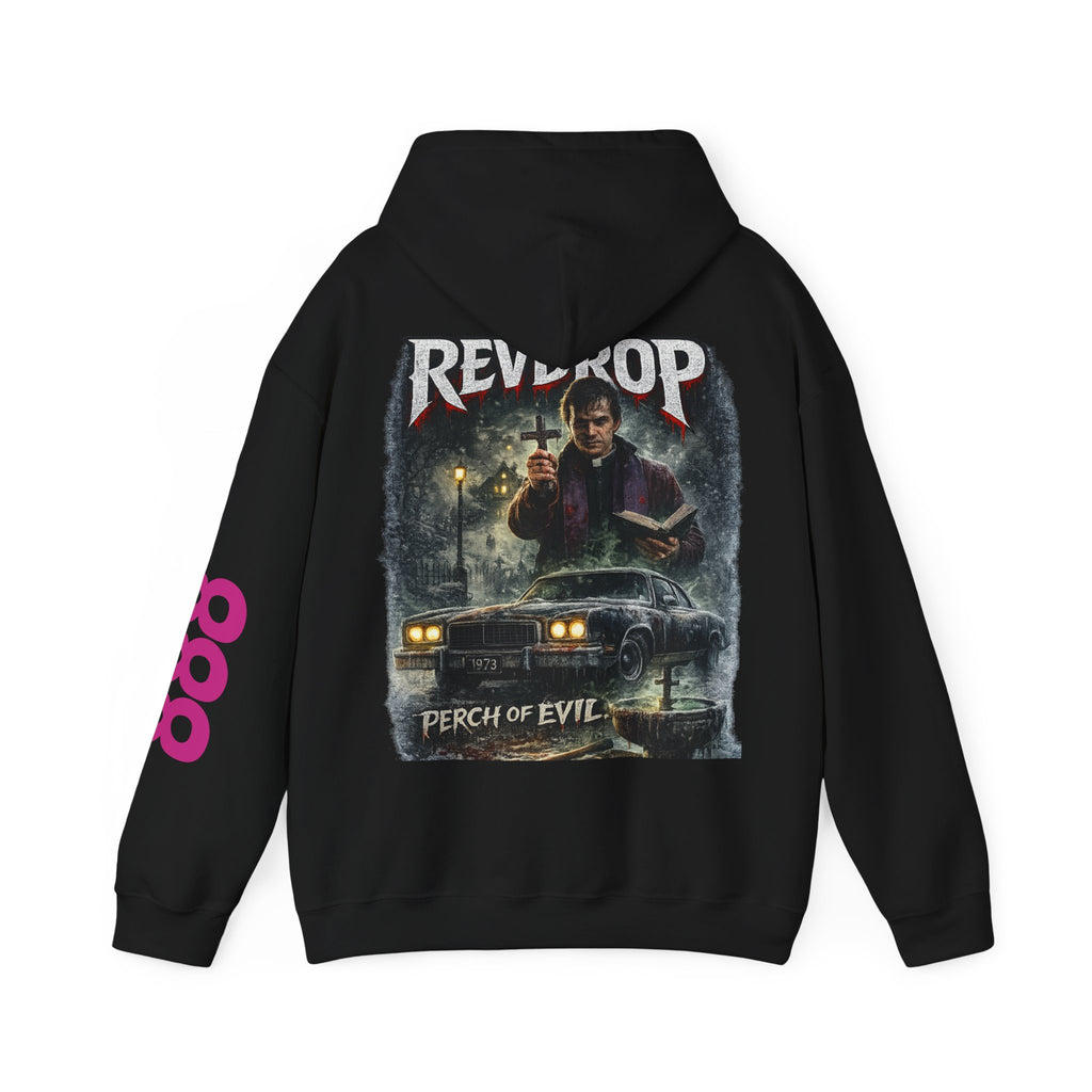 Perch of Evil Graphic Hoodie — Revrop Horror Band Pullover
