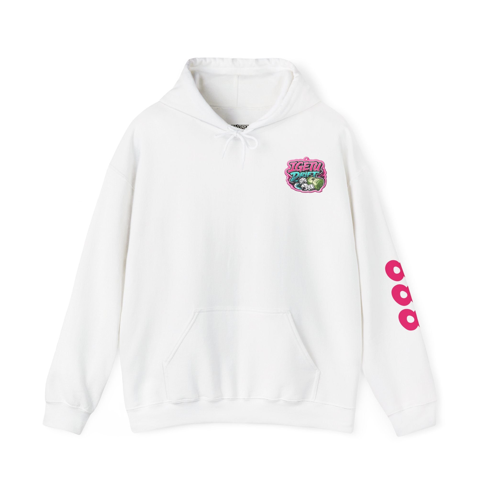 RevDrop Samurai Racing Hoodie — Japanese Demon Mask Graphic Streetwear
