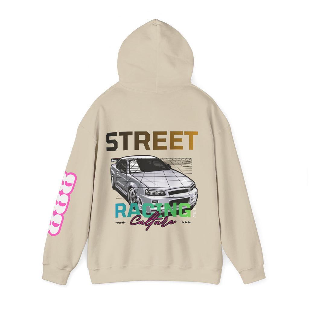 Street Racing Culture Graphic Hoodie