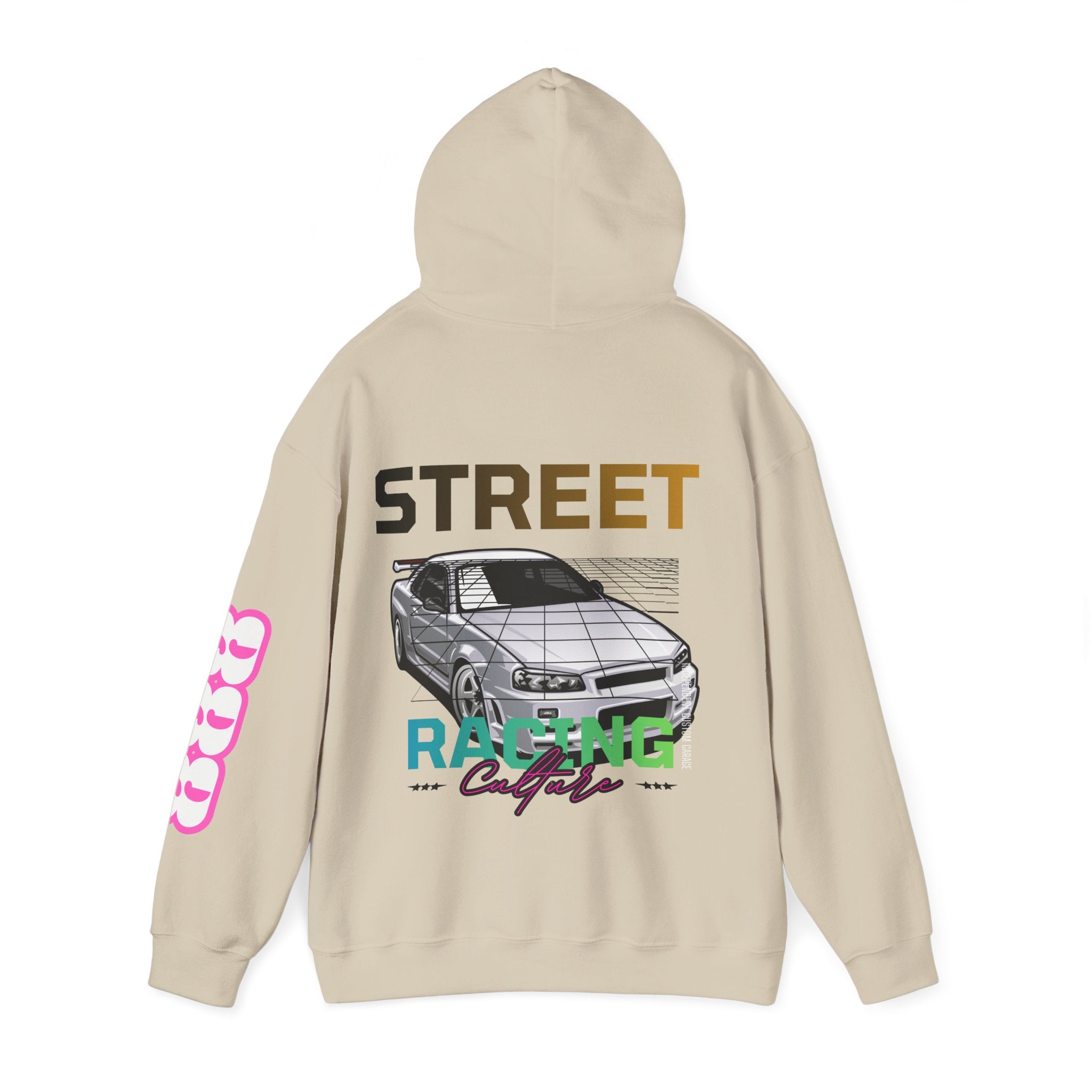 Street Racing Culture Graphic Hoodie