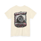 RevDrop Racing Tee — JDM Wheel Graphic T-Shirt