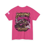 RevDrop Cruising For A Bruising – F*ck Cancer Unisex Graphic Tee 🎀💀🏁