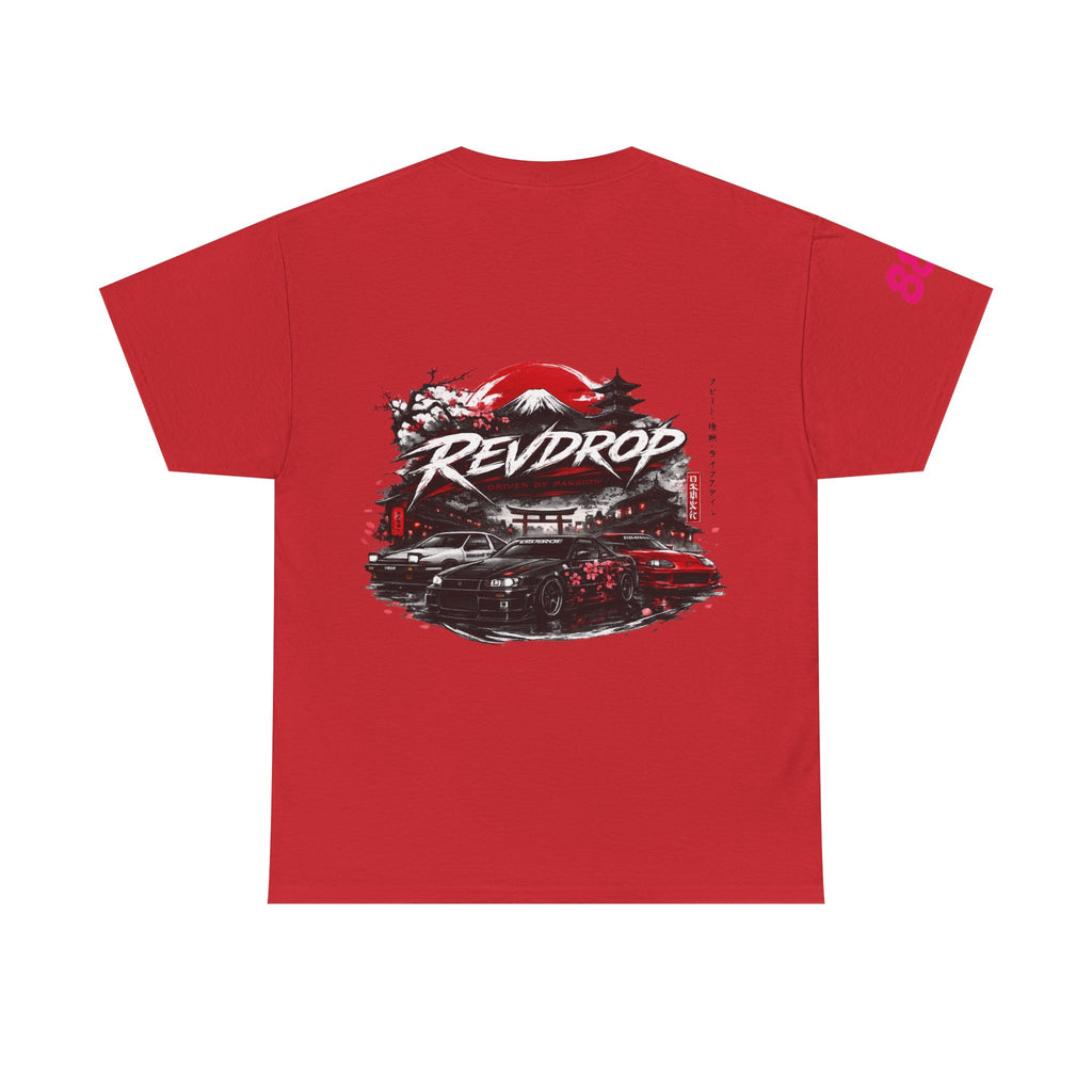 RevDrop JDM Car Graphic Tee — Japanese Street Racing Inspired T-Shirt