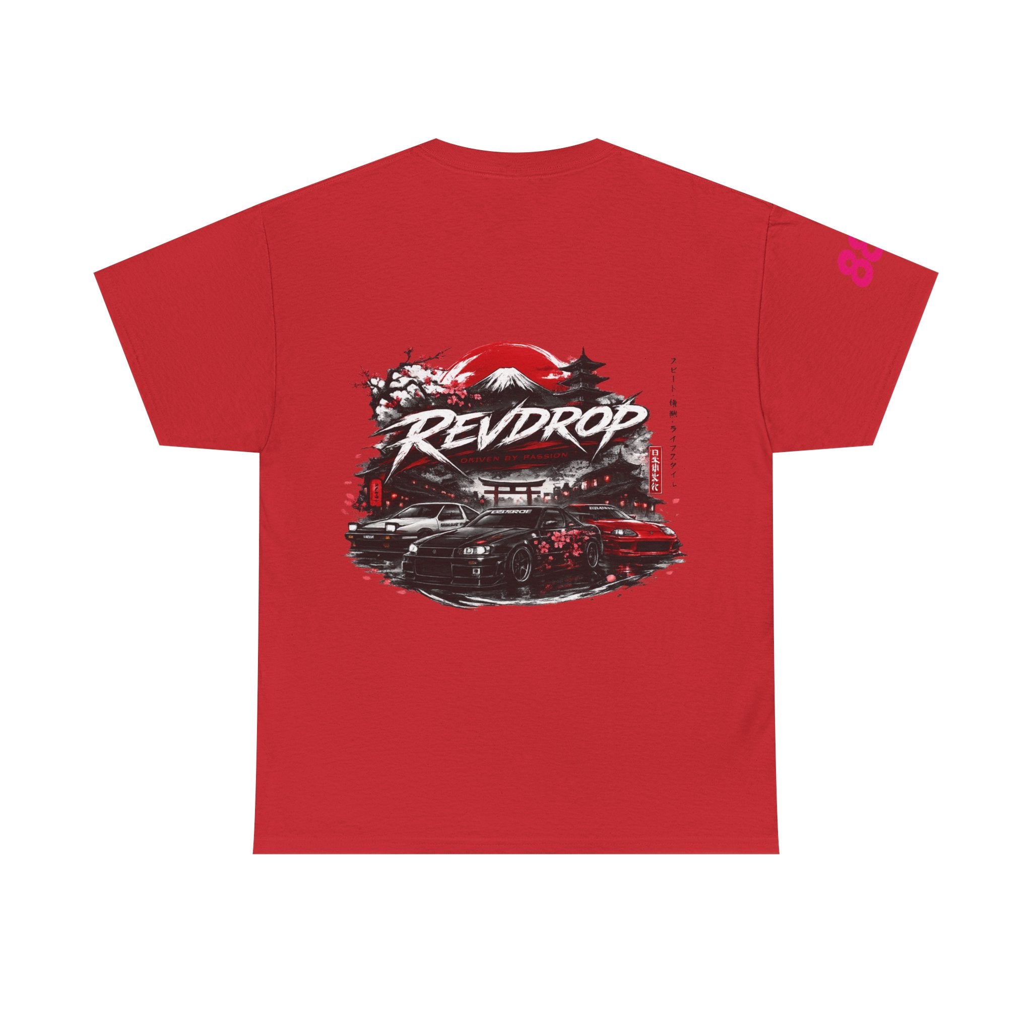 RevDrop JDM Car Graphic Tee — Japanese Street Racing Inspired T-Shirt