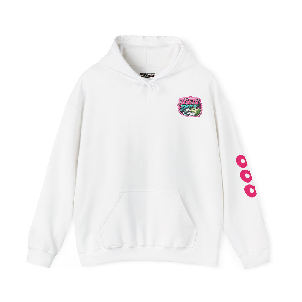 RevDrop Vintage Racing Hoodie — Retro Car Logo Pullover