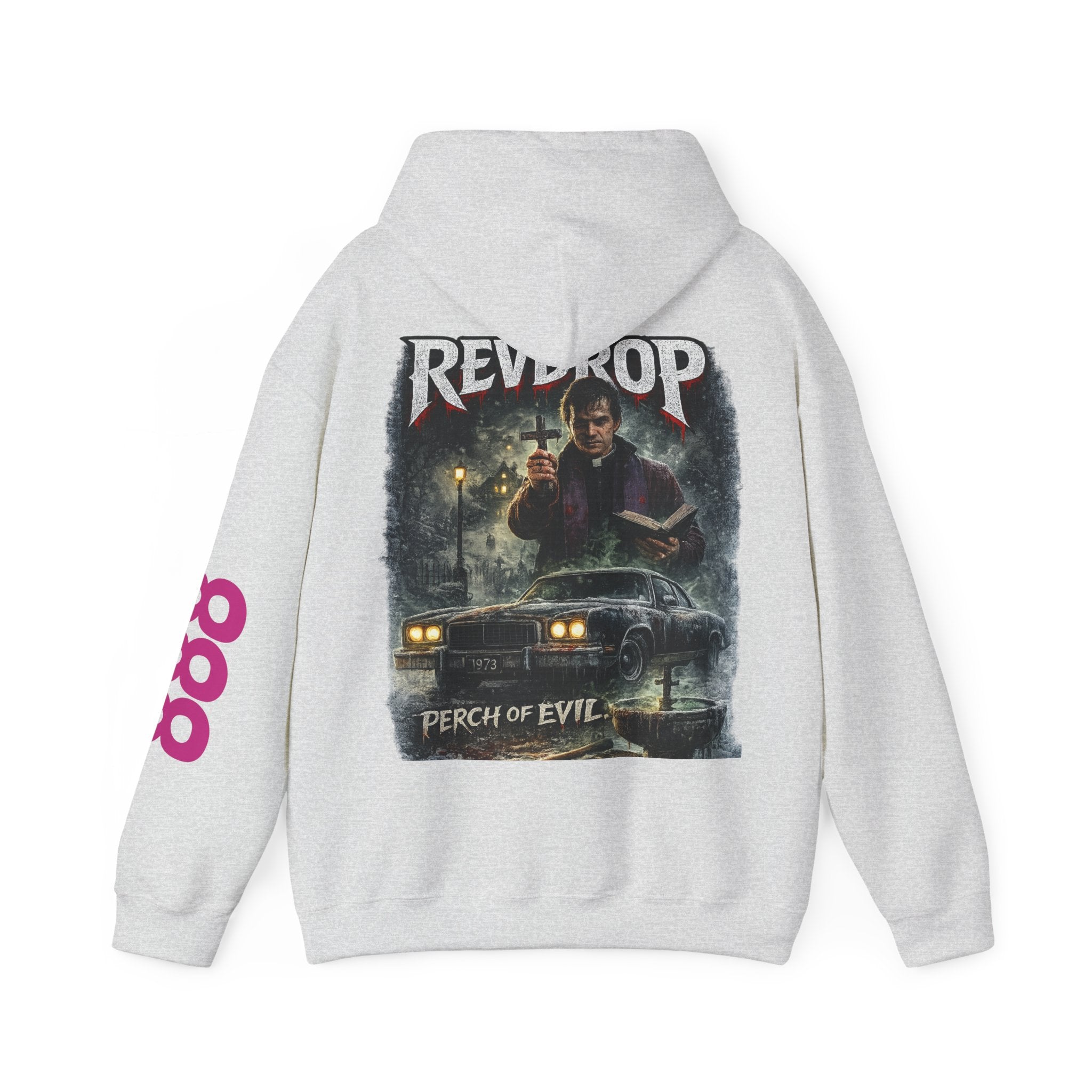 Perch of Evil Graphic Hoodie — Revrop Horror Band Pullover