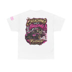 RevDrop Cruising For A Bruising – F*ck Cancer Unisex Graphic Tee 🎀💀🏁
