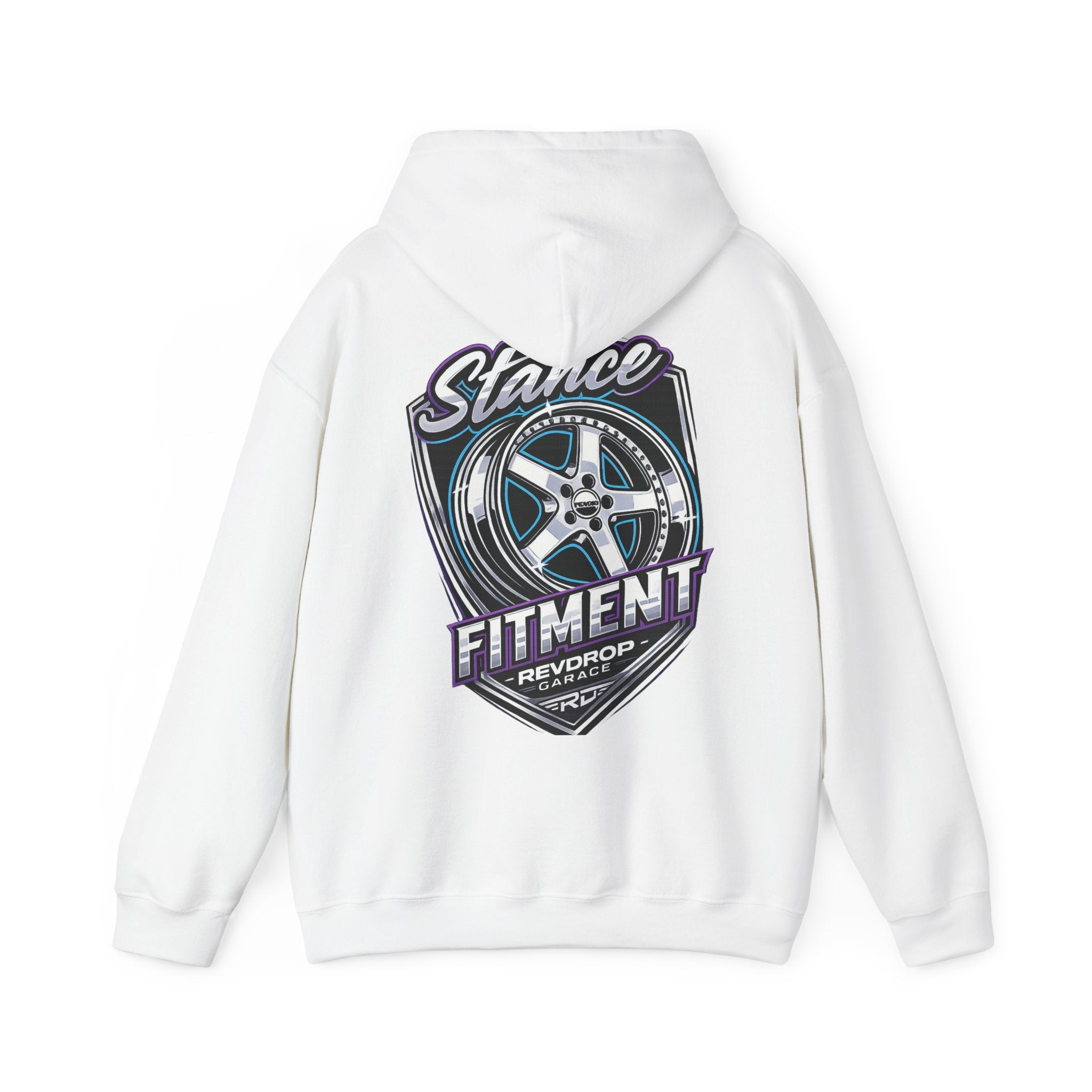 Hoodie — REVDROP Stance Fitment Car Wheel Graphic Pullover