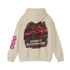 Car Hoodie — “Worst Nightmare” Racing Graphic Pullover