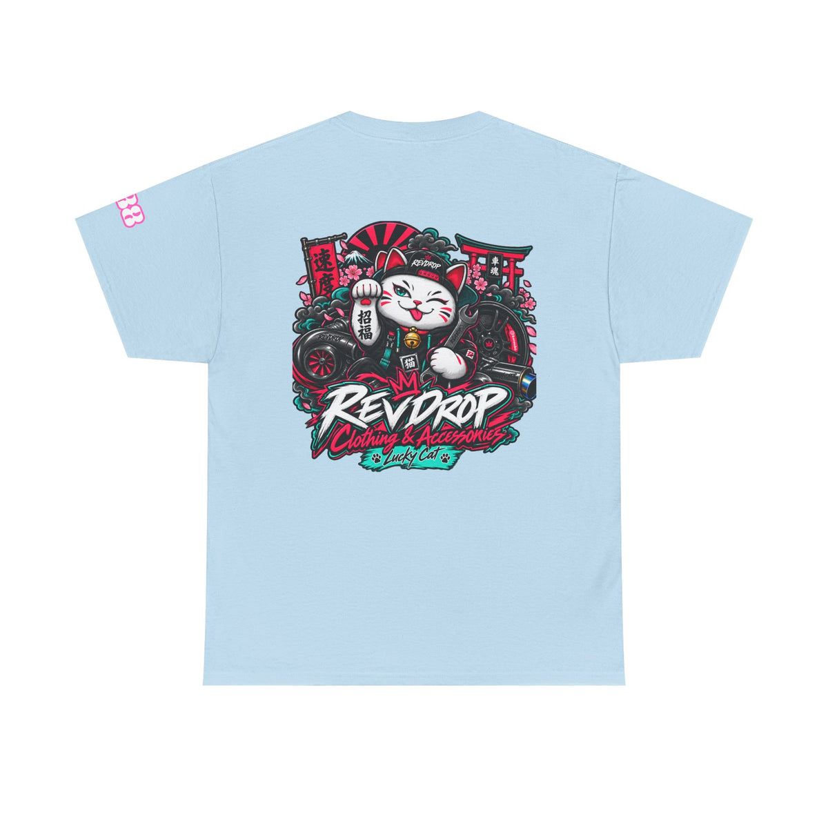 RevDrop Lucky Cat Boost Unisex Graphic Tee