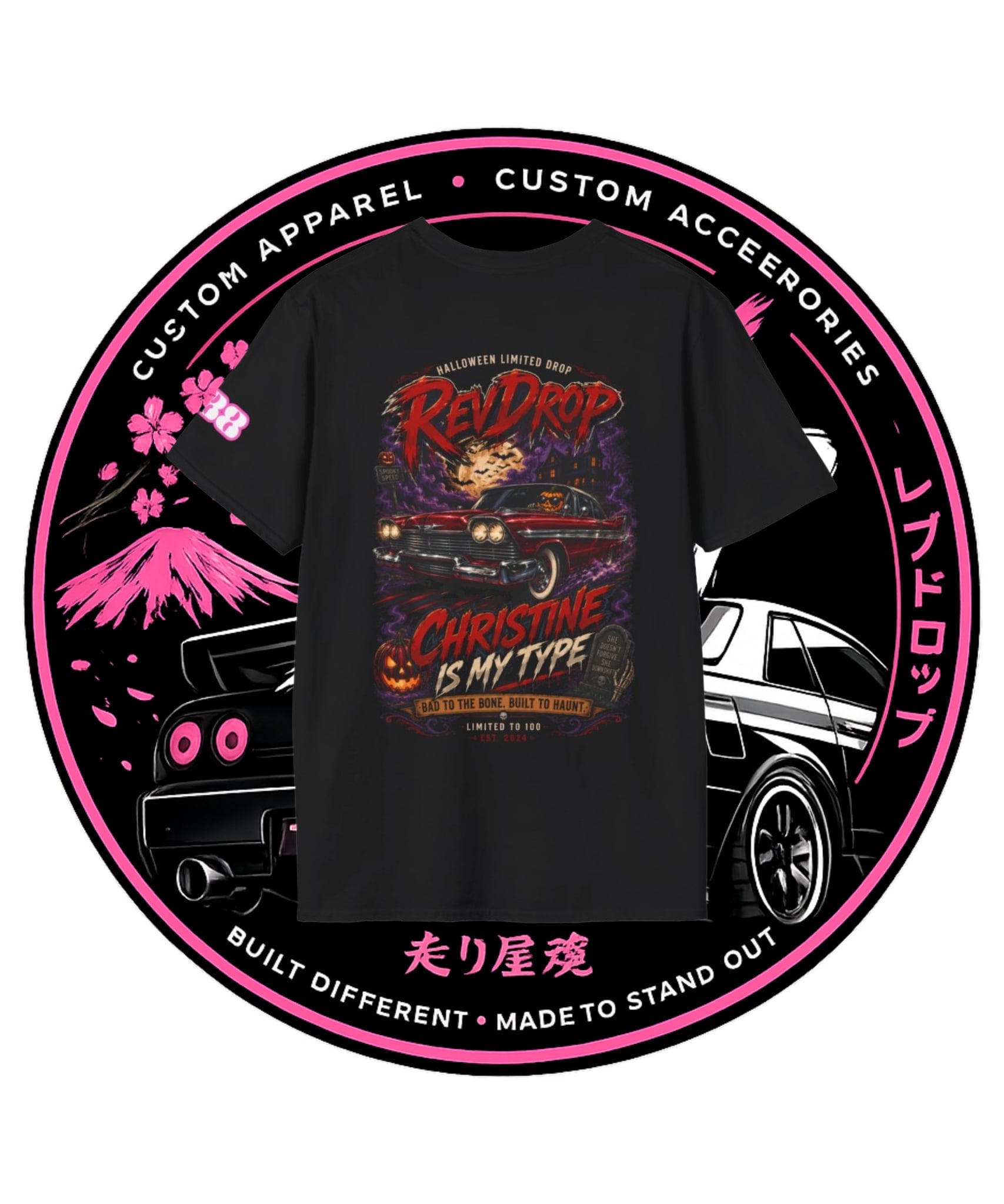 Christine Is My Type Halloween Limited Edition Graphic Tee