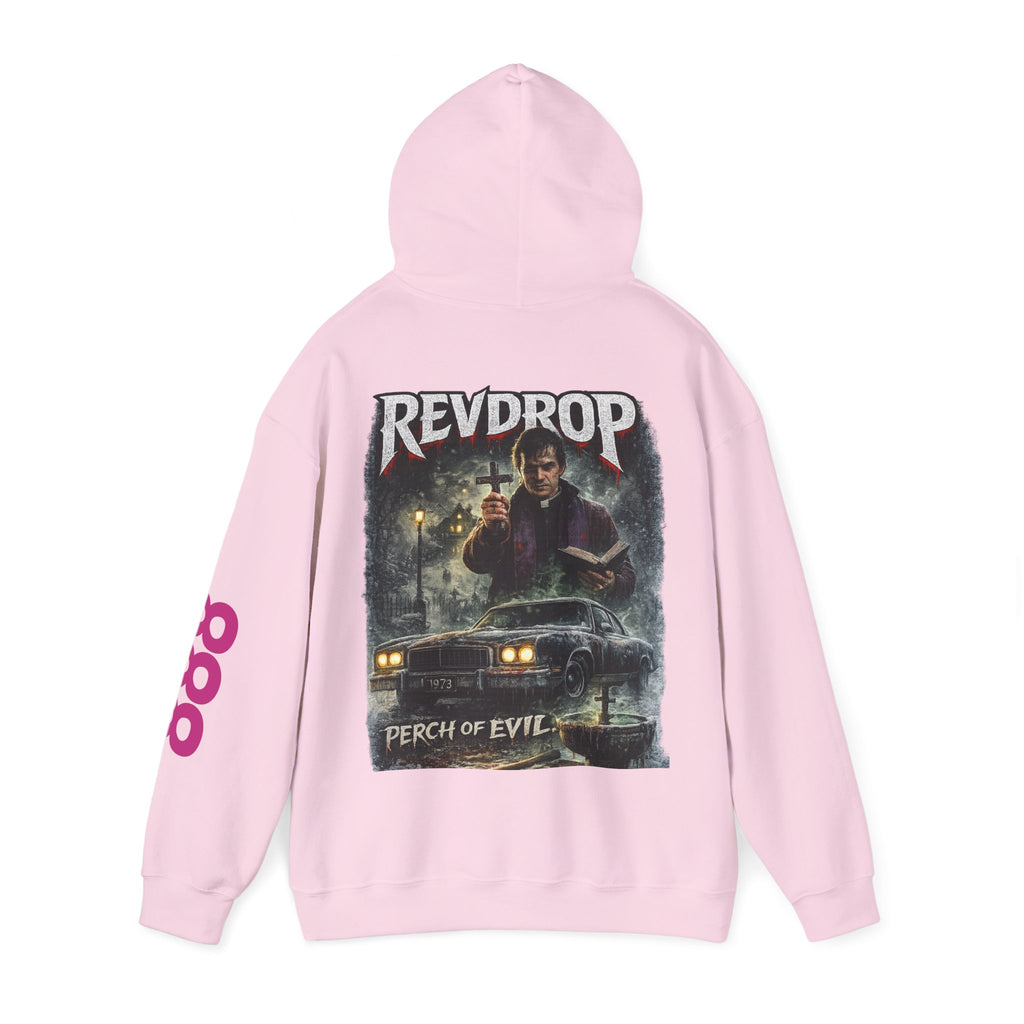 Perch of Evil Graphic Hoodie — Revrop Horror Band Pullover