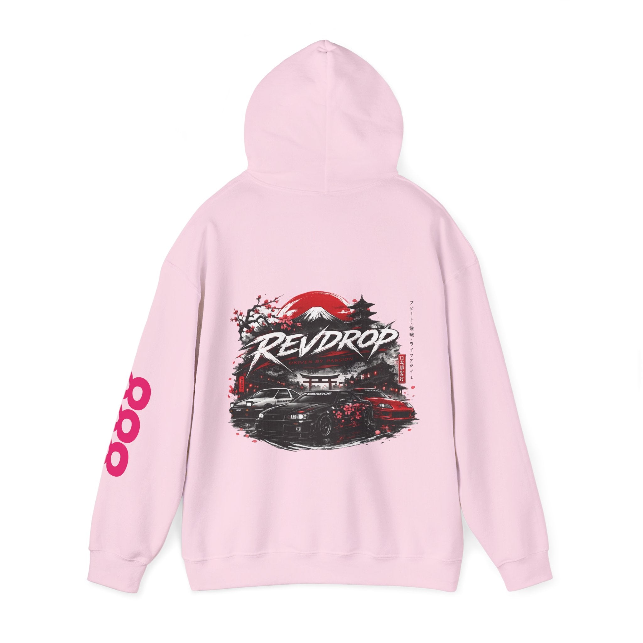 Hoodie — RevDrop Japanese Sunset Graphic Pullover