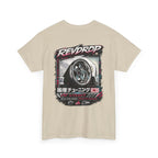 RevDrop Racing Tee — JDM Wheel Graphic T-Shirt