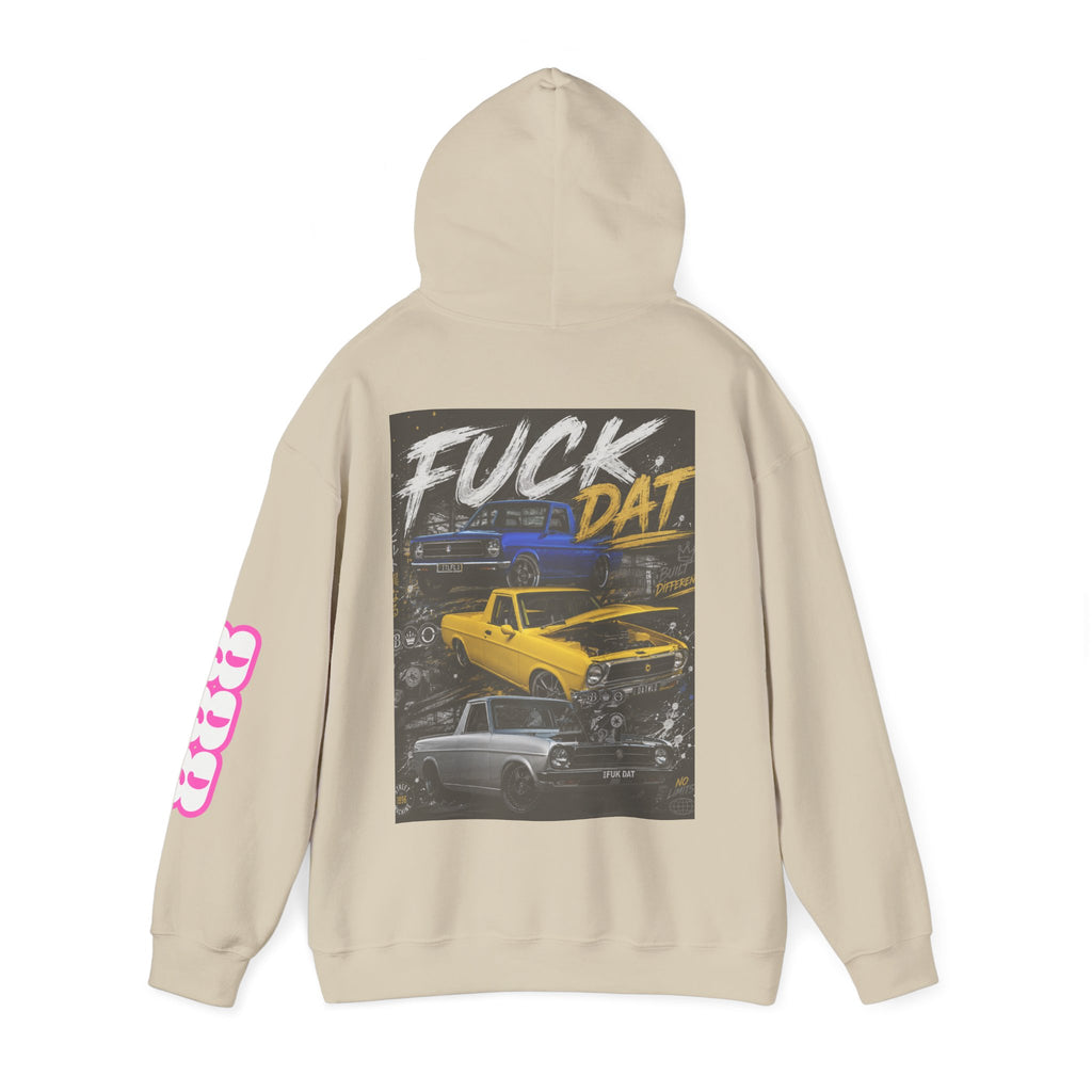 FUCK DAT Street Machine Graphic Hoodie