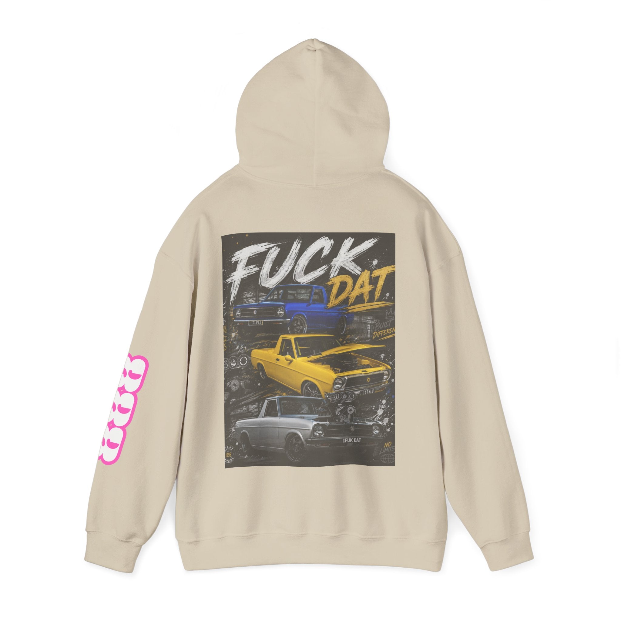 FUCK DAT Street Machine Graphic Hoodie