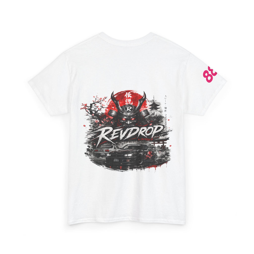 RevDrop Japanese Demon Graphic Tee — Streetwear Anime-Inspired T-Shirt