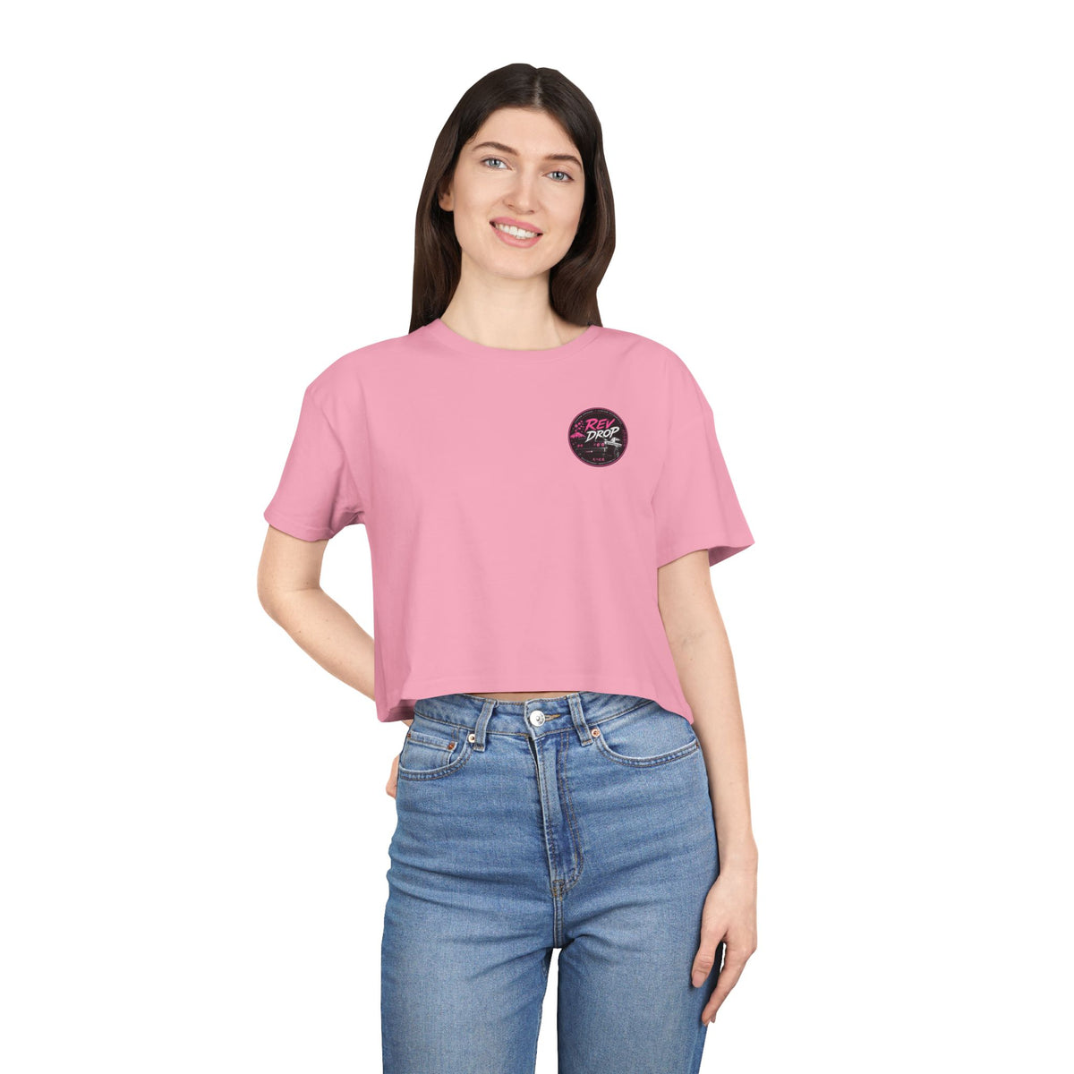 RevDrop Angel vs Devil Ladies Crop Top