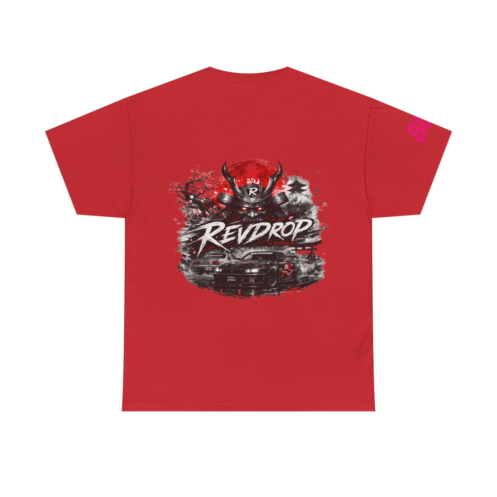 RevDrop Japanese Demon Graphic Tee — Streetwear Anime-Inspired T-Shirt