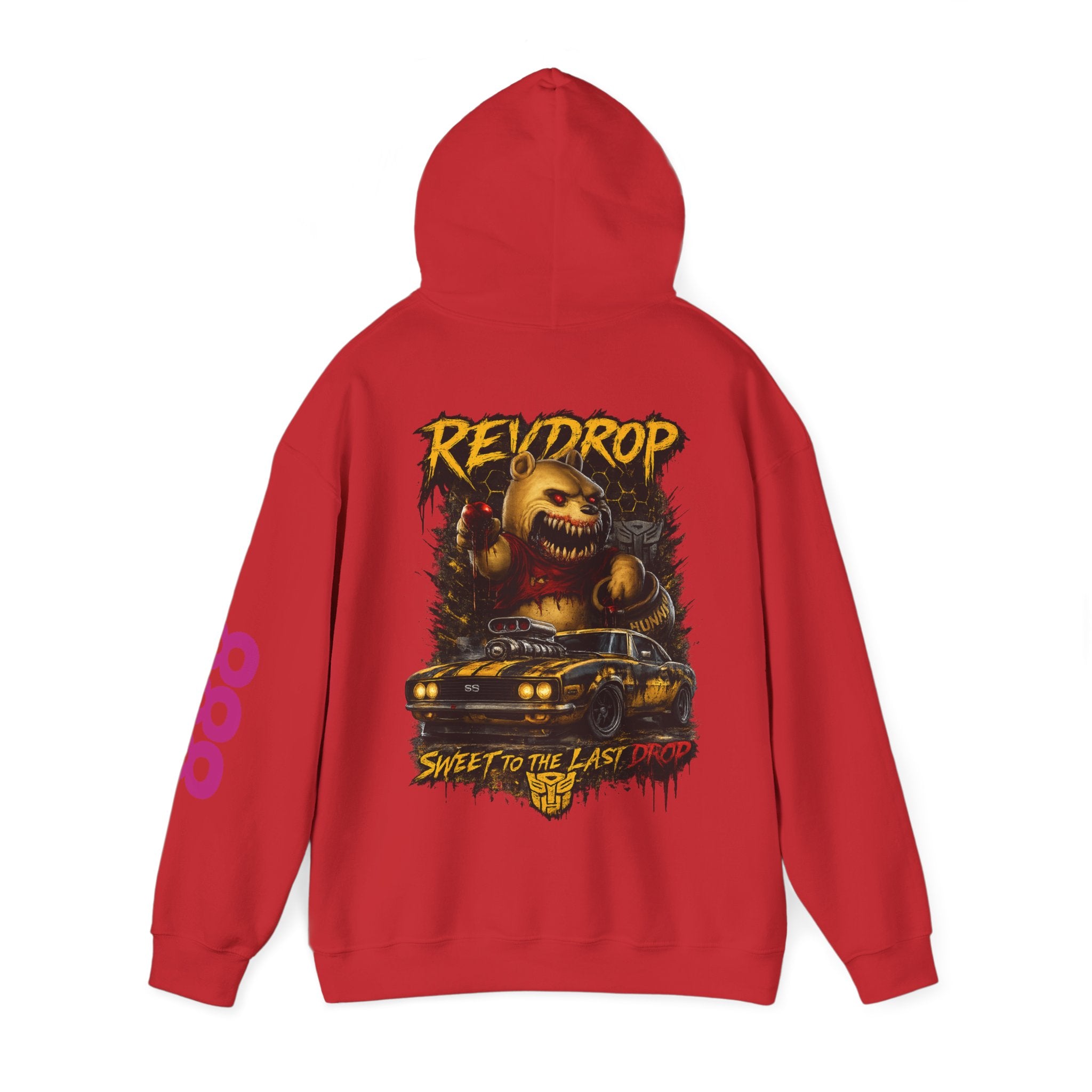 Hoodie — Retro Drop “Sweet to the Last Drop” Monster Car Graphic