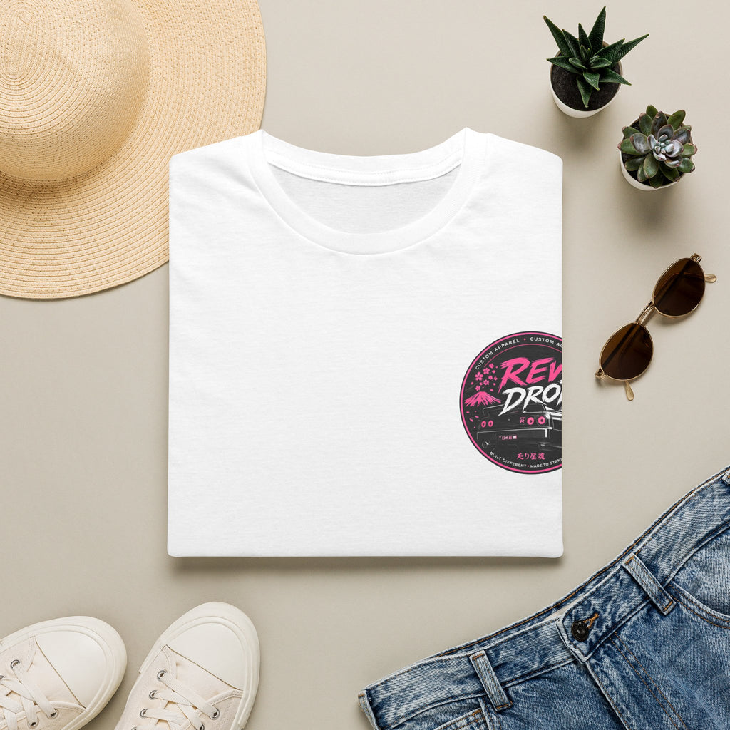 revdrop  skyline anime graphic tee